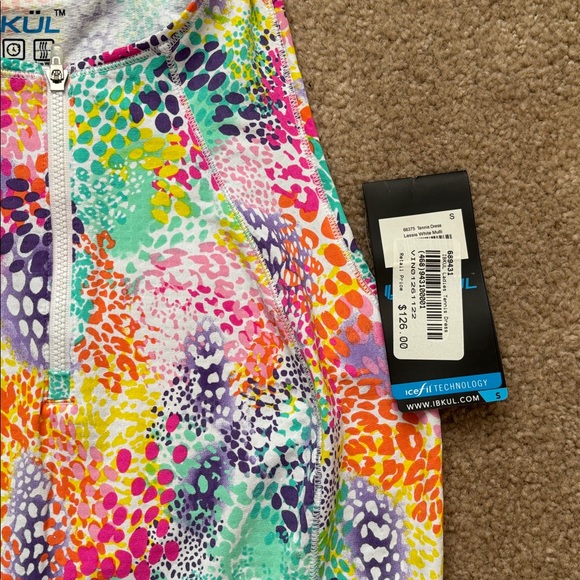Ibkul tennis/pickleball dress with shorts New never worn - Picture 5 of 5